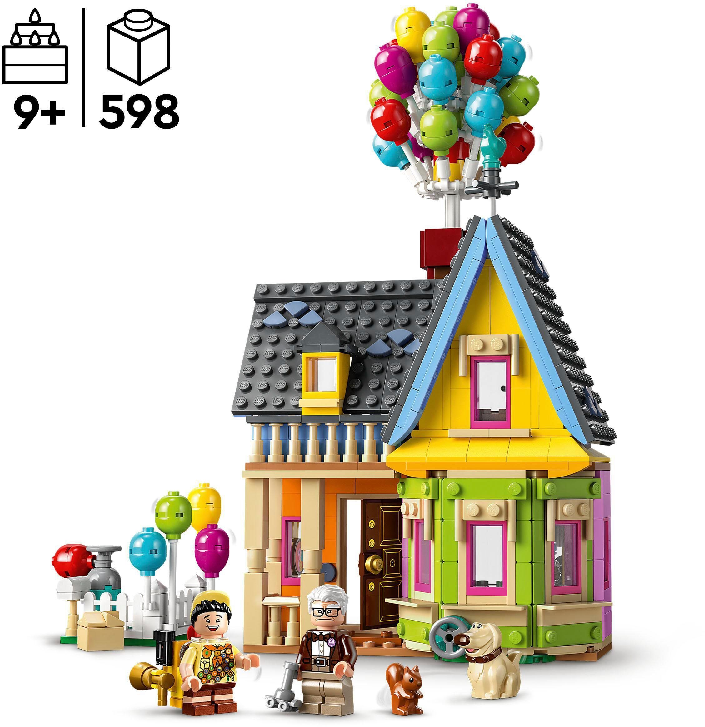 LEGO® Carls Haus aus „Oben“ (43217), LEGO Disney and Pixar Konstruktionsspielsteine, (598 St), Made in Europe – Bild 3 von 5
