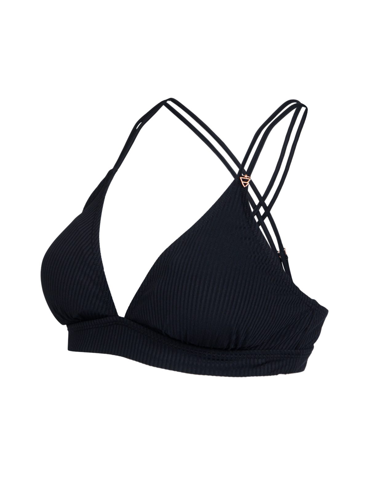 Brunotti Triangel-Bikini-Top Delphinia-Rib Women Bikini Top Black