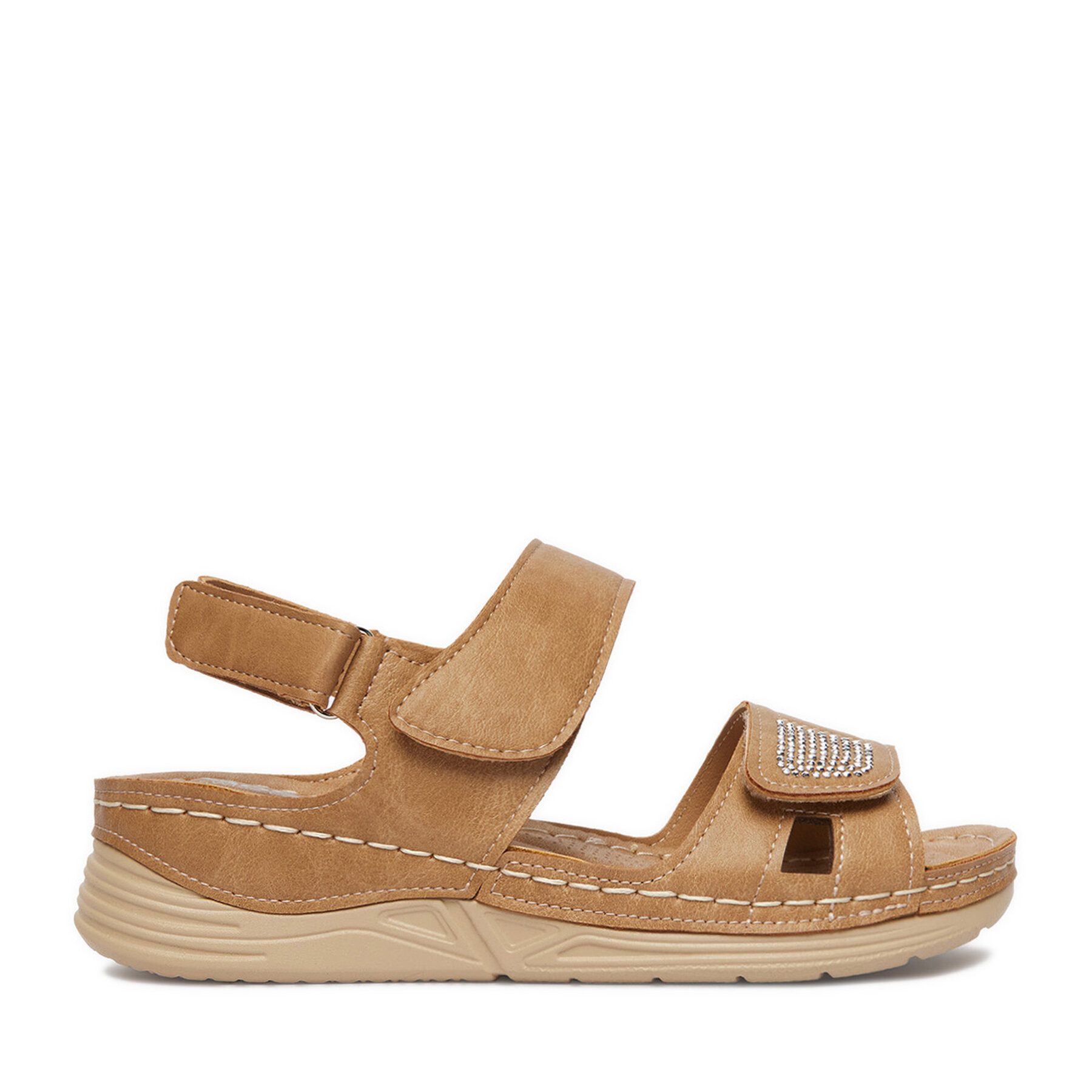 Go Soft Go Soft Damen Sandalen Beige Sandale