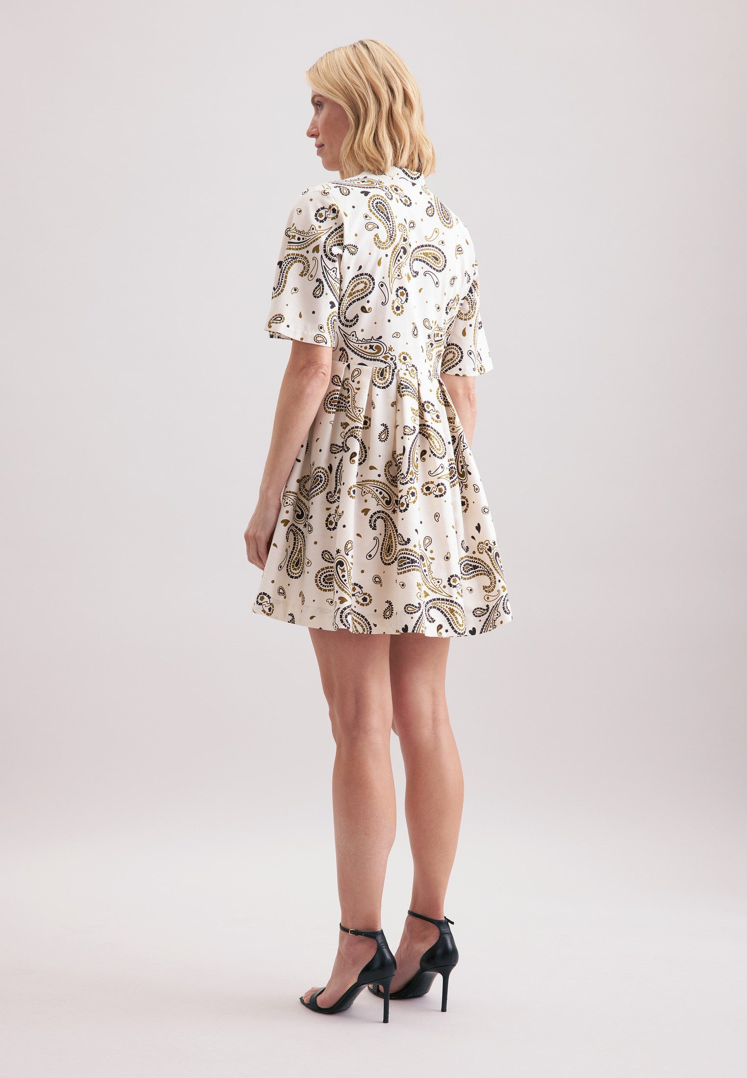 seidensticker Sommerkleid V-Neck Paisley
