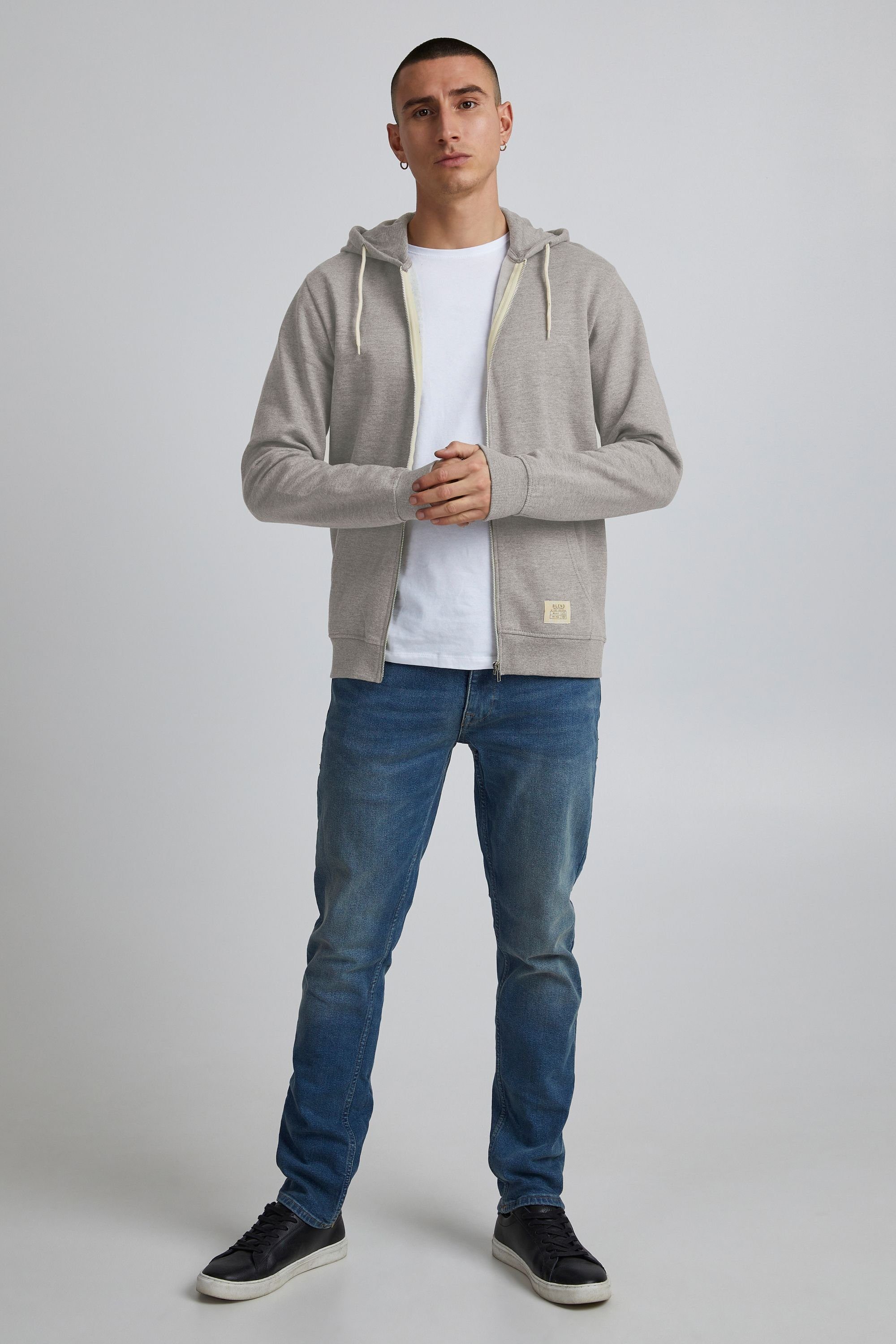 Blend Kapuzensweatjacke BHNoah Stilvolle Kapuzensweatjacke mit Taschen