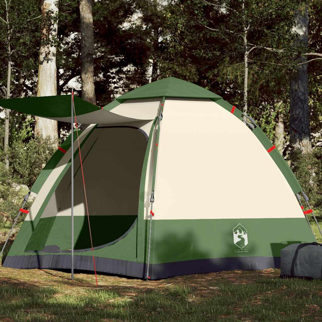 Faltzelt Campingzelt Kabine 273x273x129 cm Grün