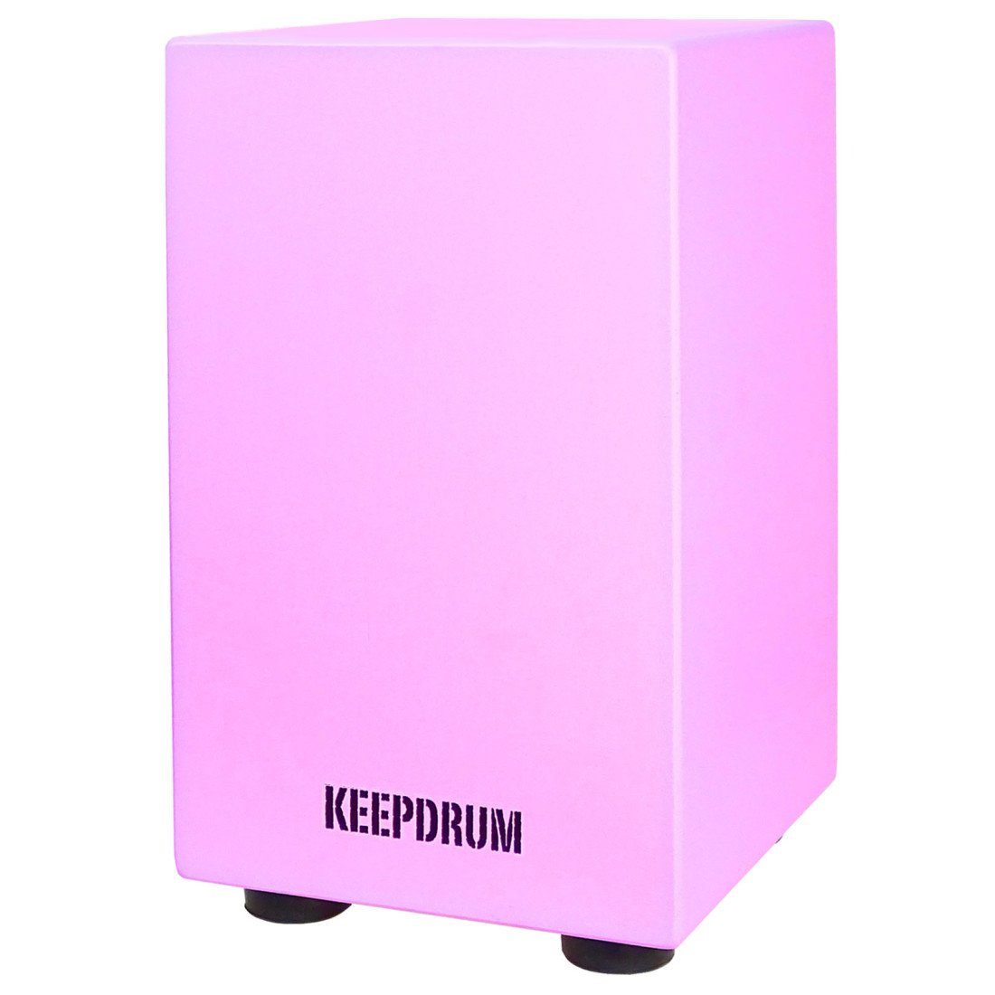 keepdrum Cajon keepdrum Junior Cajon Pink mit Tasche mit Sitzpad Pink,mit Tasche und Sitzpad Pink, Bundle