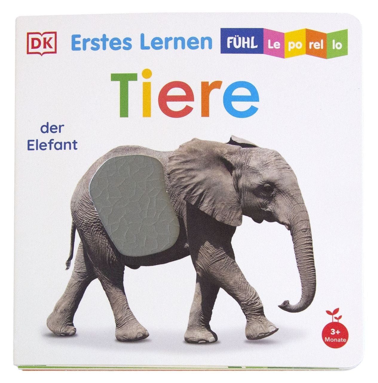 Erstes Lernen Fühl-Leporello. Tiere / DK Erstes Lernen, Zum Aufklappen und Aufstellen. Mit haptischen Elementen zum Fühlen und Begreifen. Für Babys ab 3 Monaten