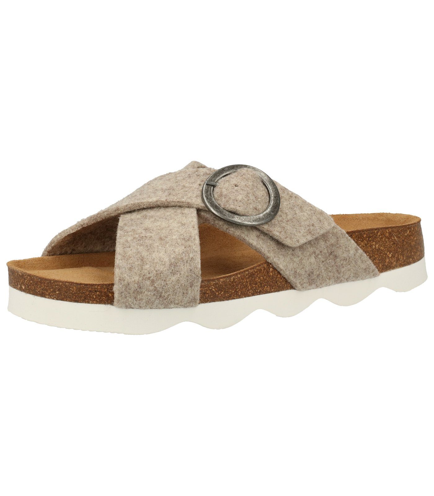 Hausschuhe Beige Shepherd Wolle Hausschuh