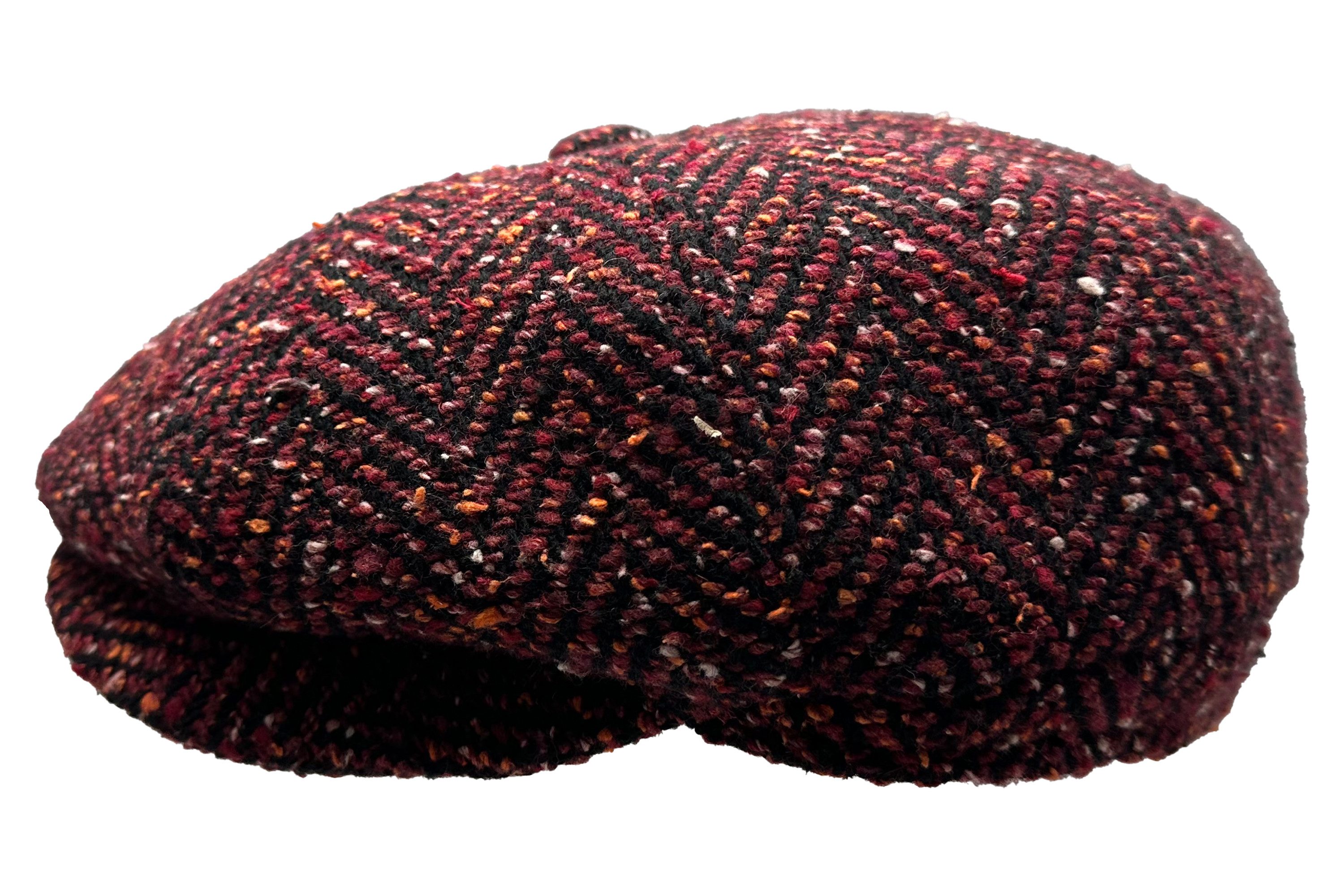 Fiebig Ballonmütze 8-Panel Wool Herringbone
