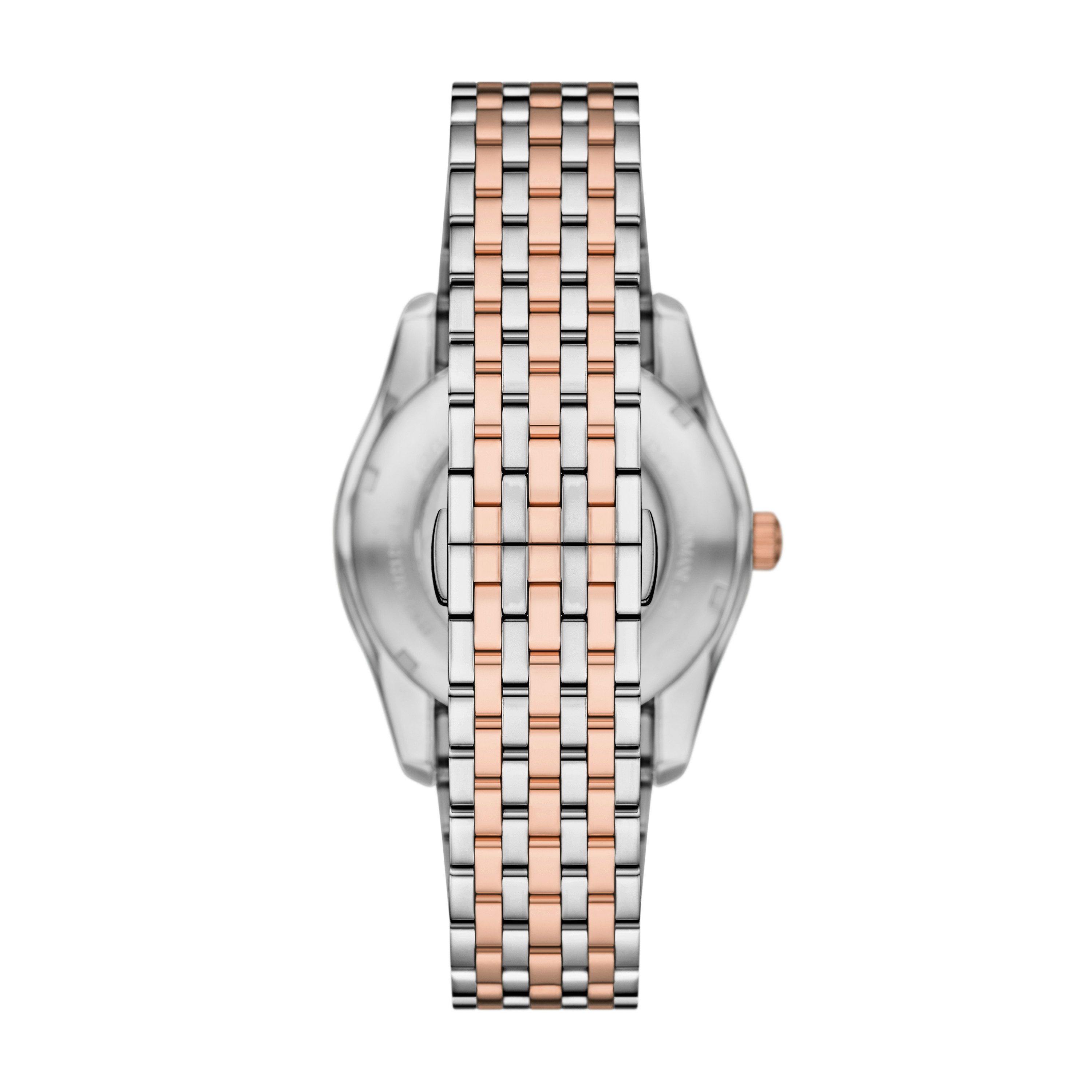 Emporio Armani Automatikuhr AR60092, Armbanduhr, Herrenuhr, Mechanische Uhr, Edelstahlarmband, analog