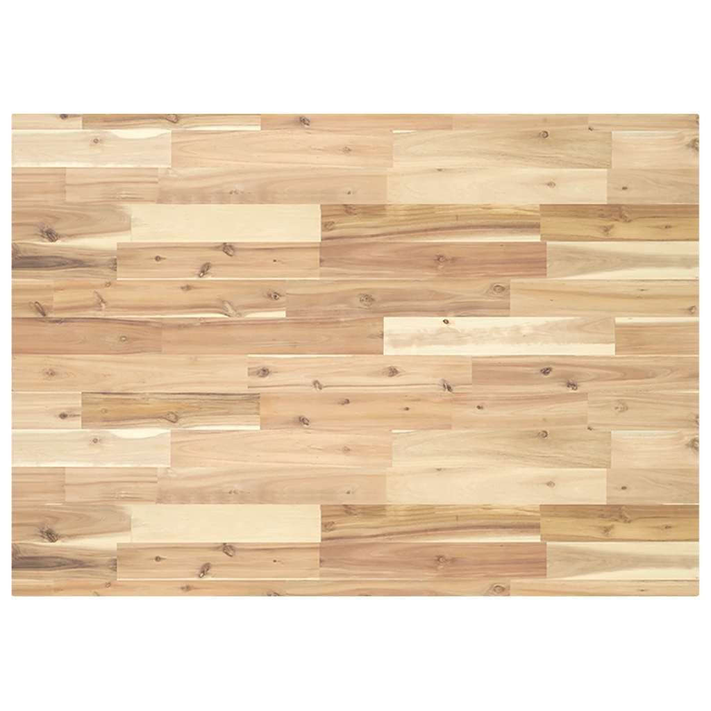 vidaXL Tischplatte Tischplatte Rechteckig 120x70x4 cm Massivholz (1 St)