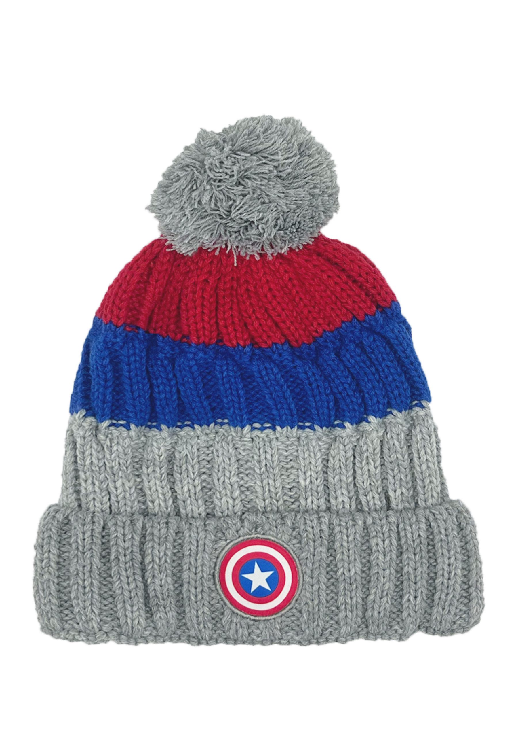 The AVENGERS Beanie Captain America Winter-Mütze