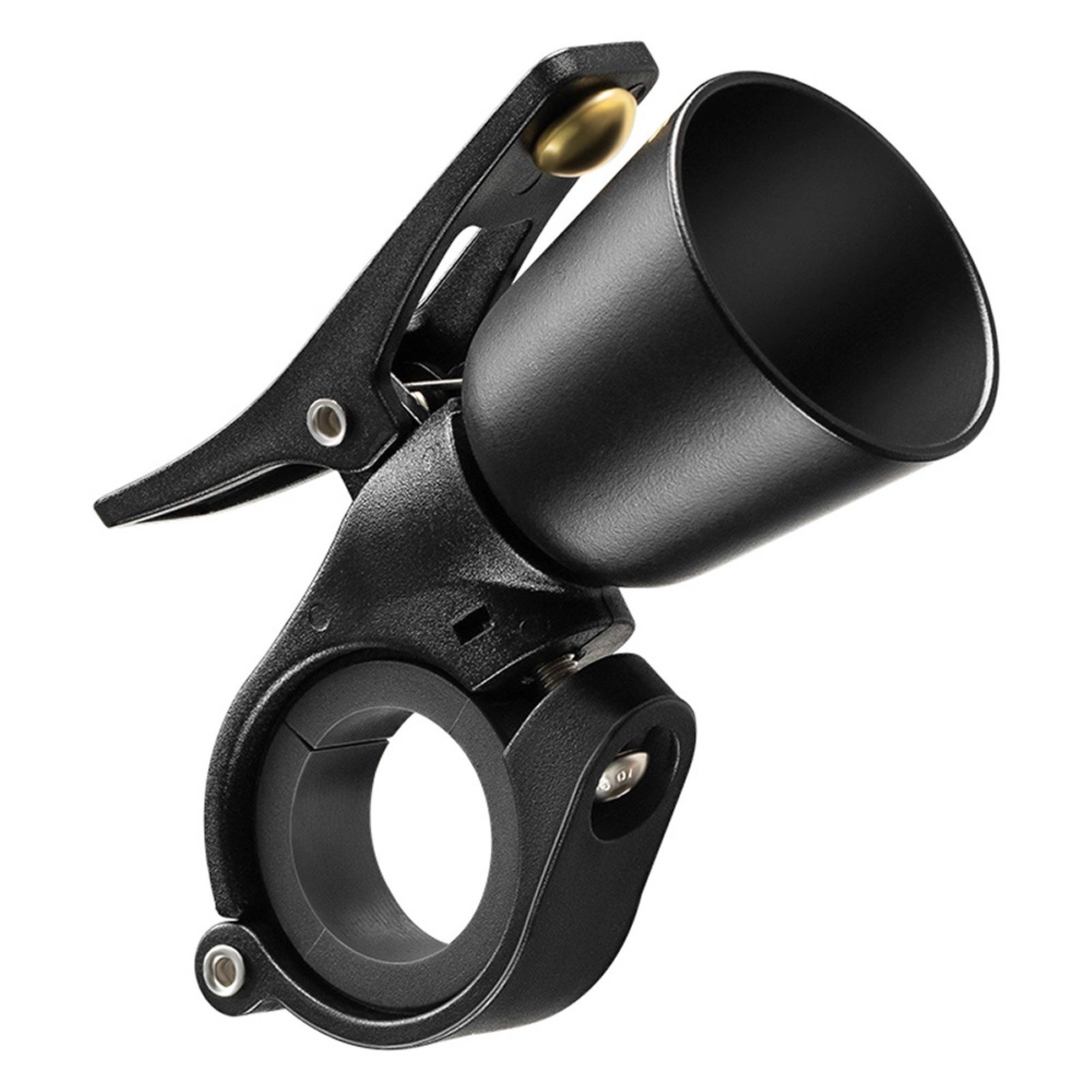 ROCKBROS Fahrradklingel Fahrradklingel in Schwarz kompatibel mit den meisten Lenker aus ABS