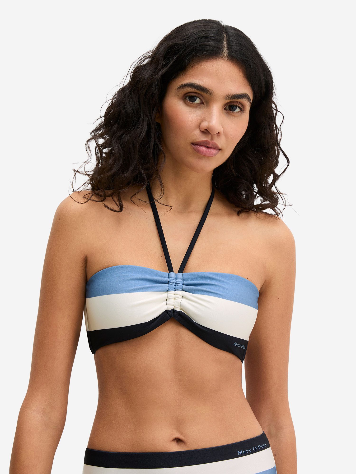 Marc O'Polo Triangel-Bikini-Top Summer Stripes, Triangle Top, Dreiecks‑Bikini‑Top, Triangel Bikini