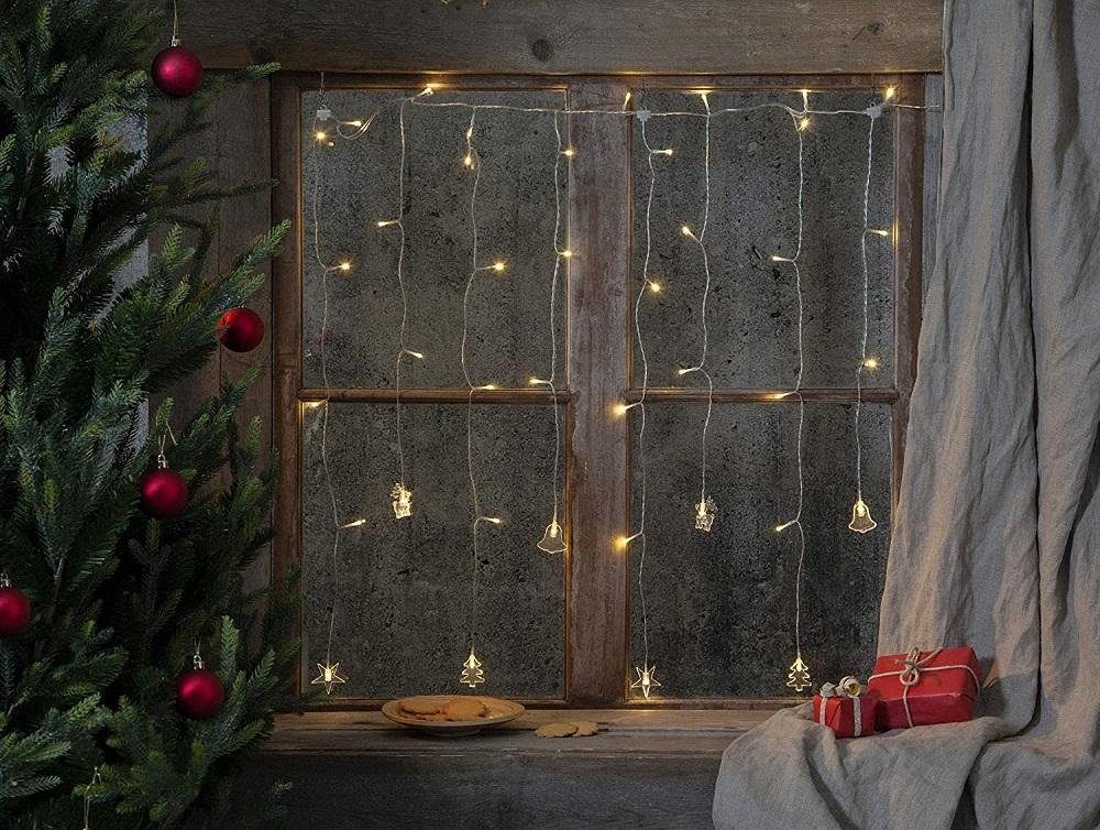 STAR TRADING LED-Lichtervorhang 729-30 LED-Lichtervorhang Decy 8 Stränge 10 günstig online kaufen