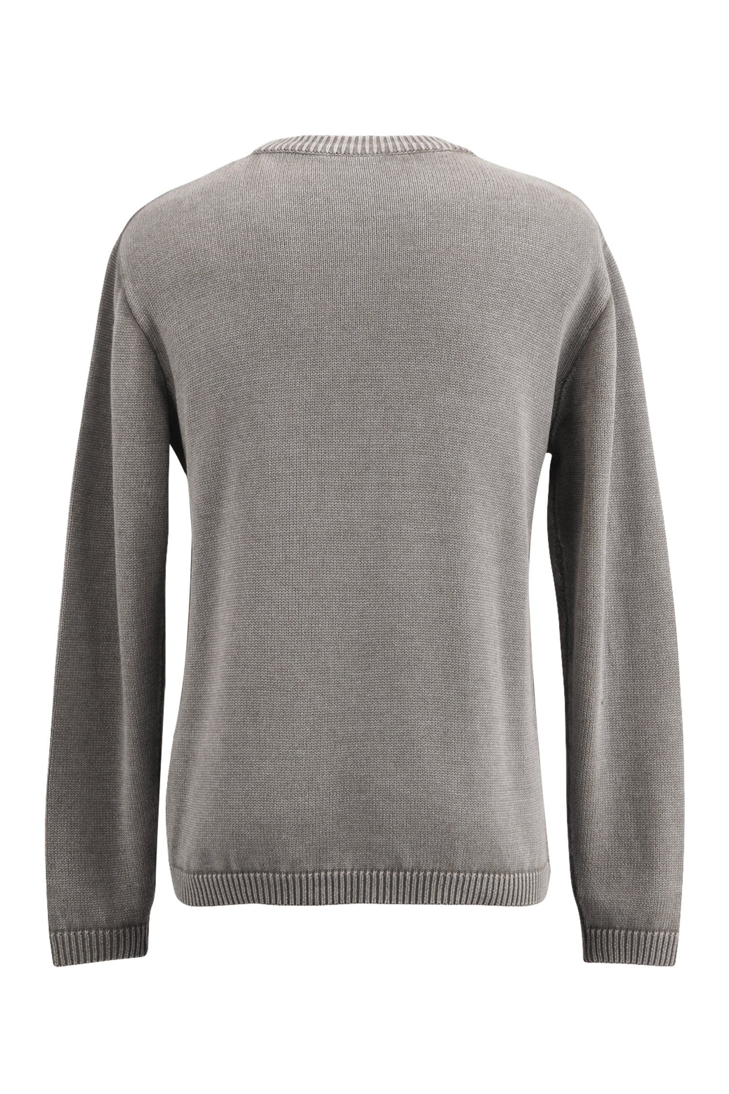 Herren Pullover Manufaktur13 Strickpullover Washed Out Sweater - Pullover, Used Look Atmungsaktiv