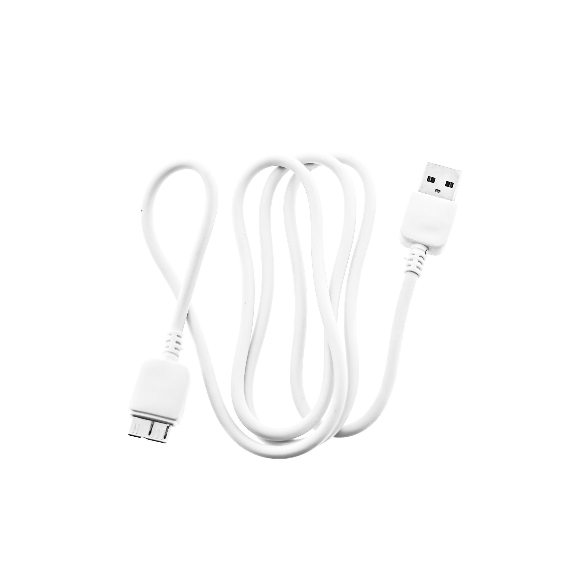 COFI 1453 Ladekabel/Datenkabel kompatibel mit Samsung Galaxy Note 3 130 cm Weiß Smartphone-Kabel