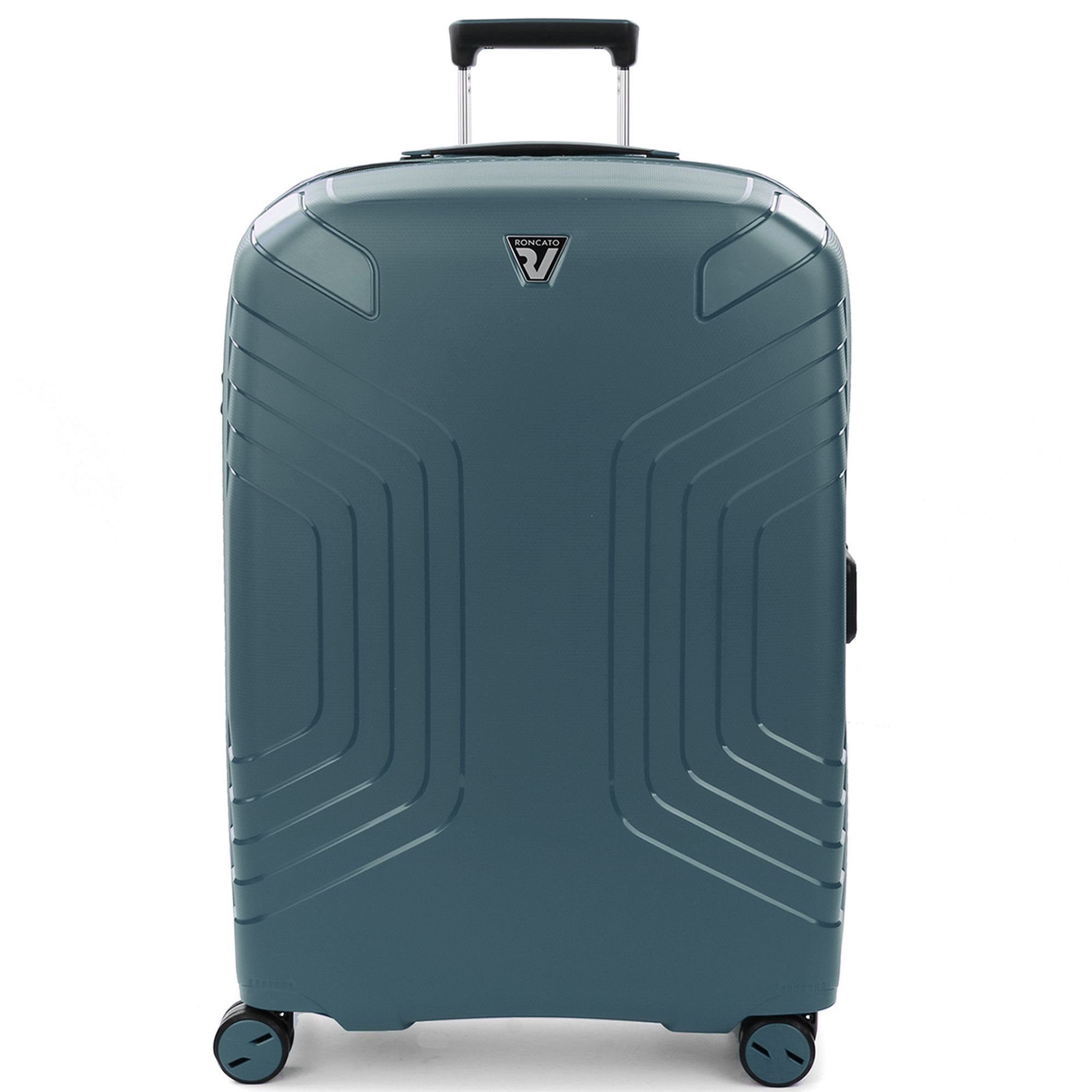 RONCATO Hartschalen-Trolley Ypsilon, 4 Rollen, Polypropylen verde bottiglia