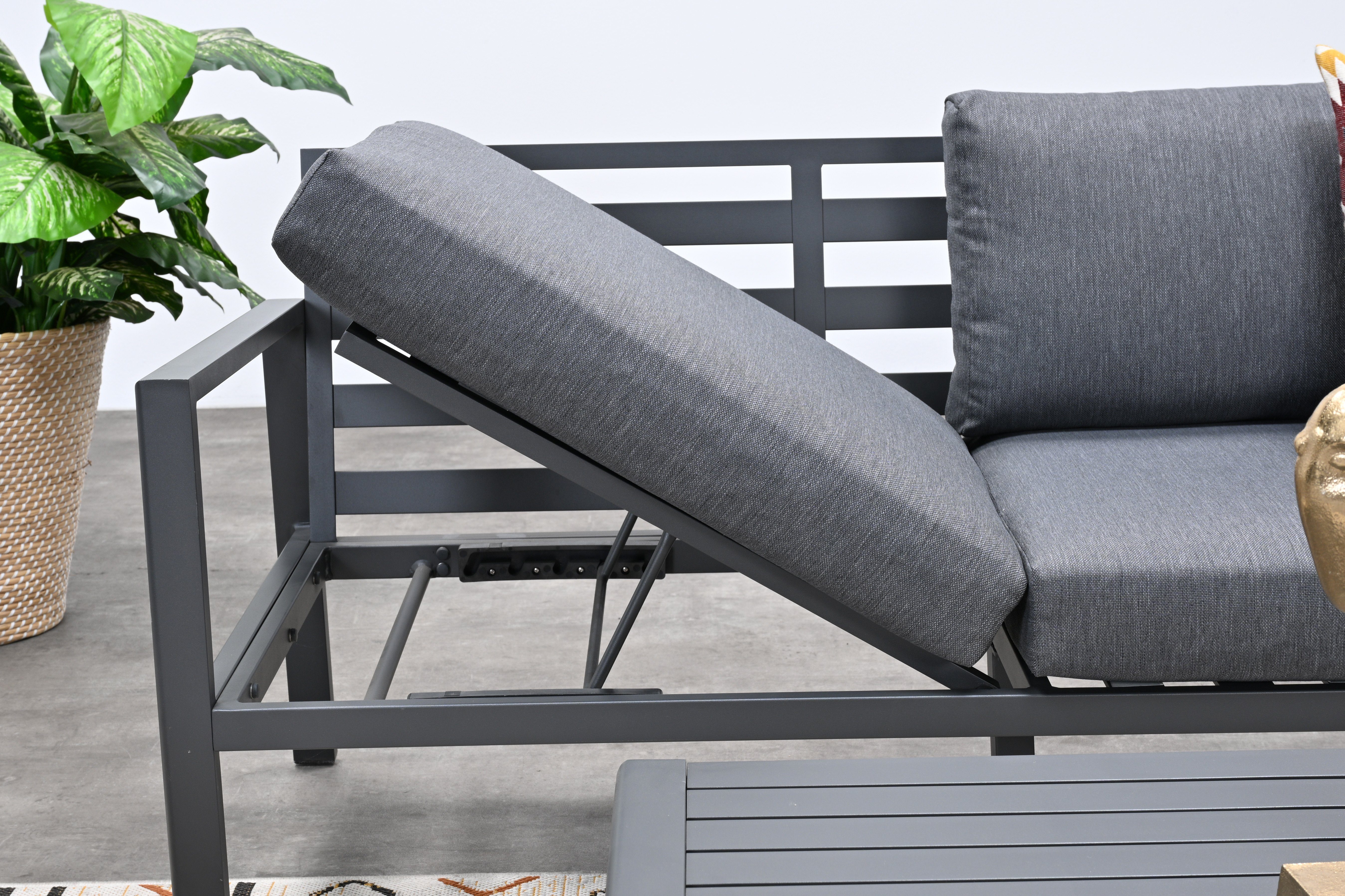 Garden Impressions GartenloungeSet "Lexinton Rechts", Aluminium Lounge