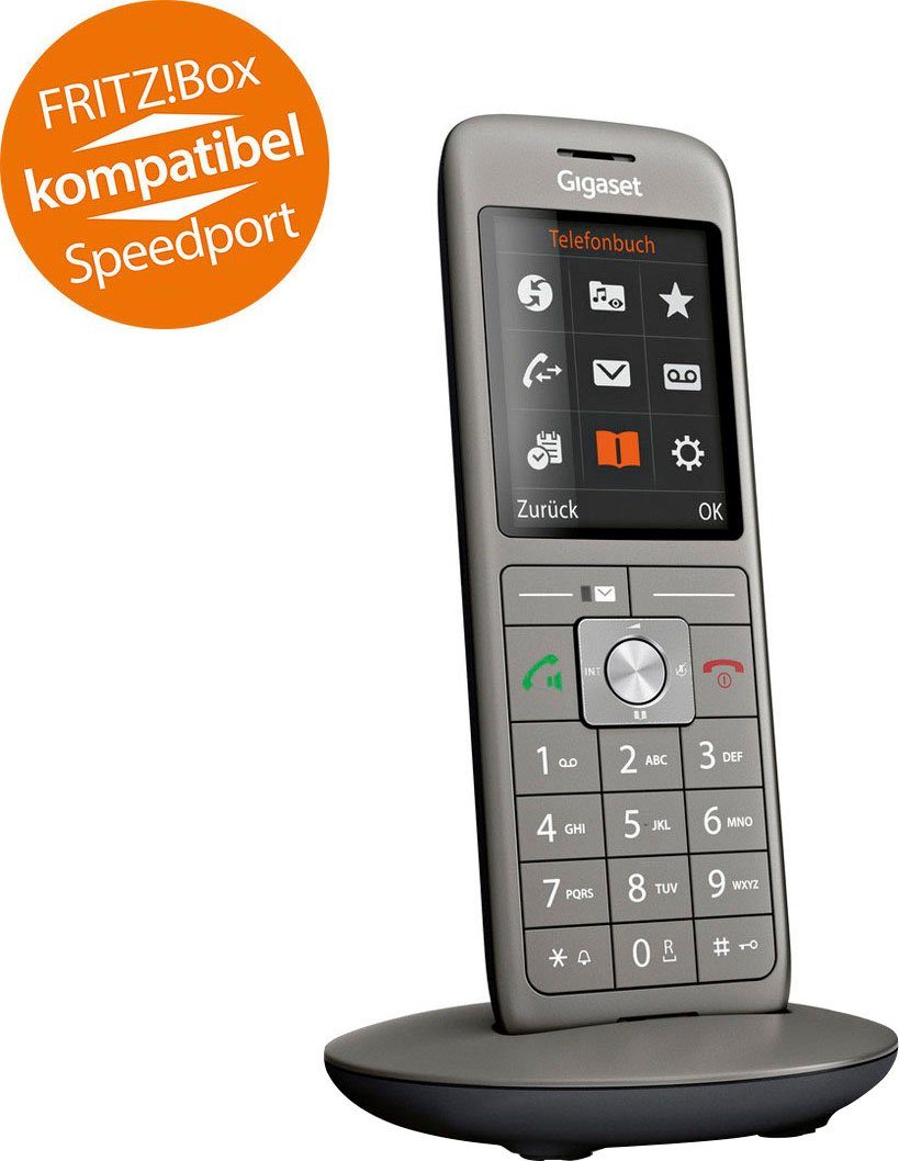 Gigaset CL660HX Schnurloses DECT-Telefon (Mobilteile: 1)