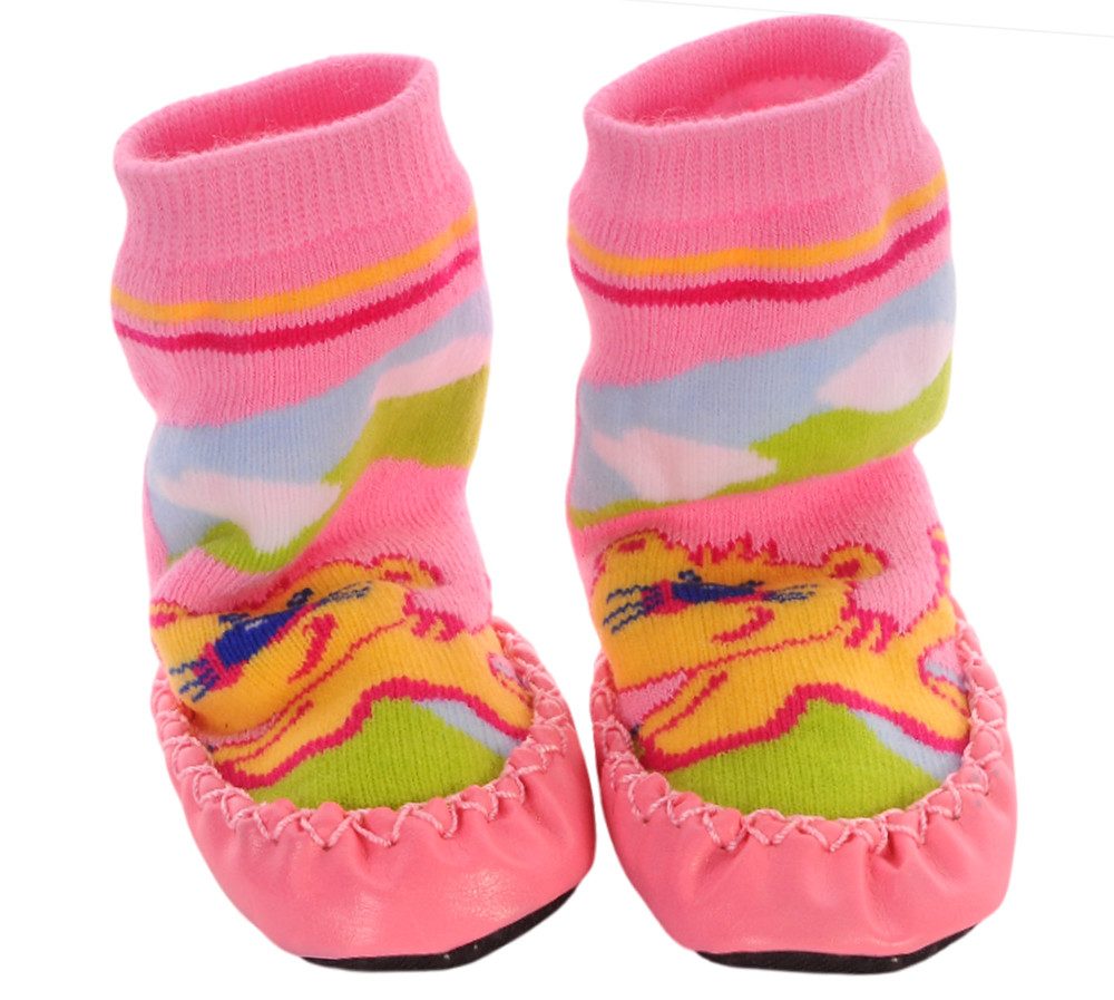 Martinex Baby Socken warme Frottee socks in Rosa oder türkis Hüttenschuhe weich, warm, lang, 50 56 62 68 0-6Mon
