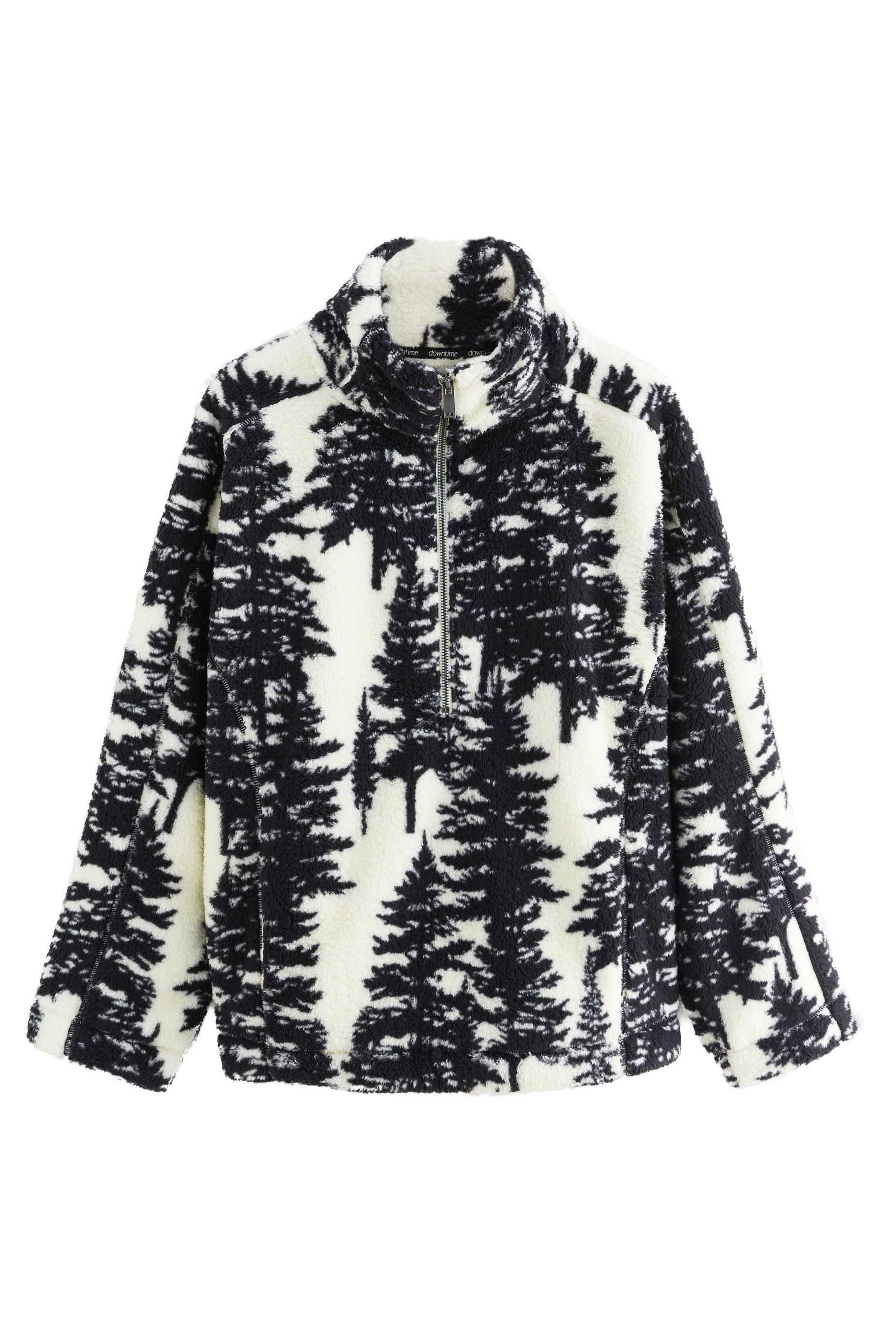 Next Fleecejacke Borg-Fleece mit halben Reißverschluss (1-St) günstig online kaufen