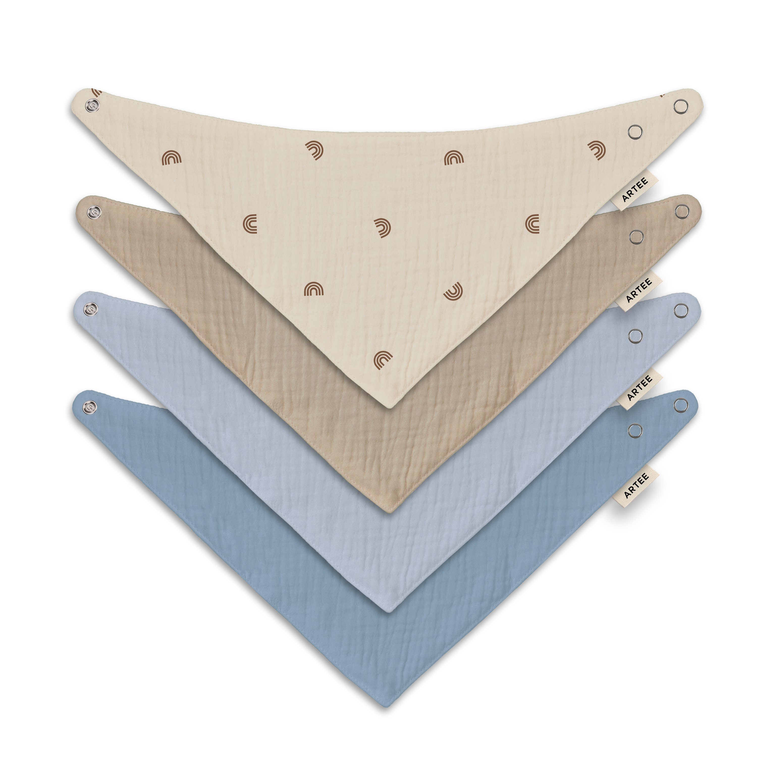 Blau-Braun Größe M