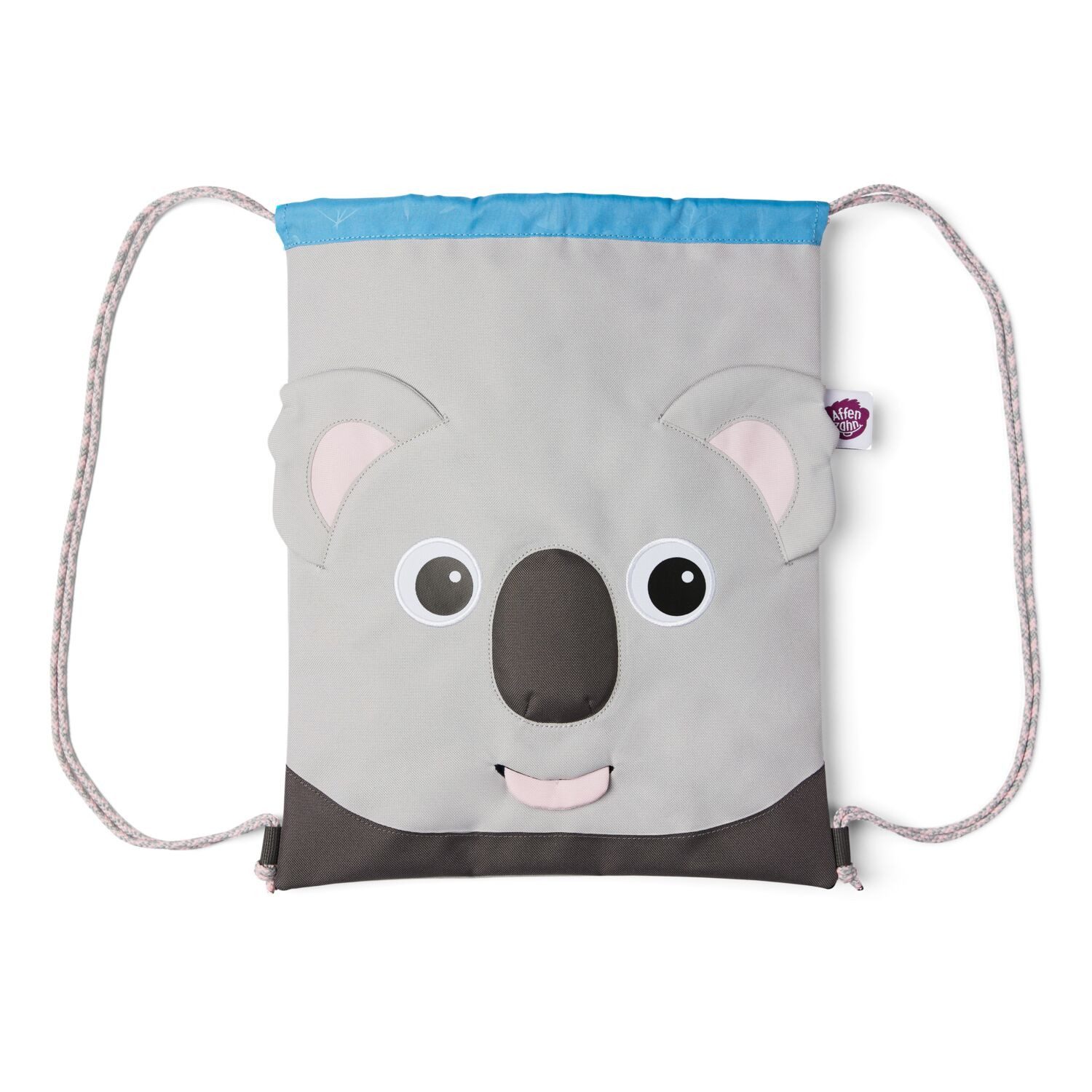 Affenzahn Turnbeutel Sportbeutel Koala (1 Stück), Turnbeutel, Kinderbeutel, 4 Liter