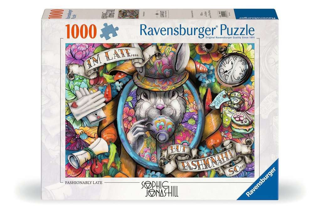 Ravensburger Puzzle Nostalgie Nager – 1000 Teile Puzzle von Ravensburger, 1000 Puzzleteile