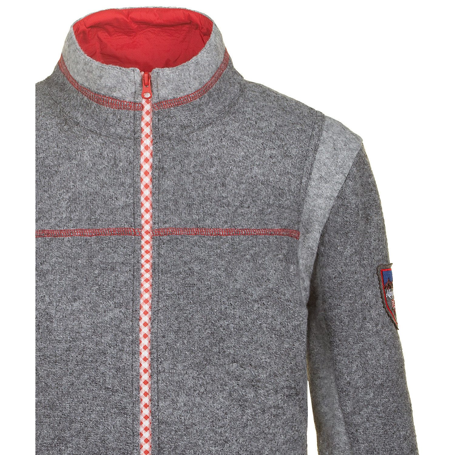 Almgwand Fleecejacke Unterjacke Edelweisskogel