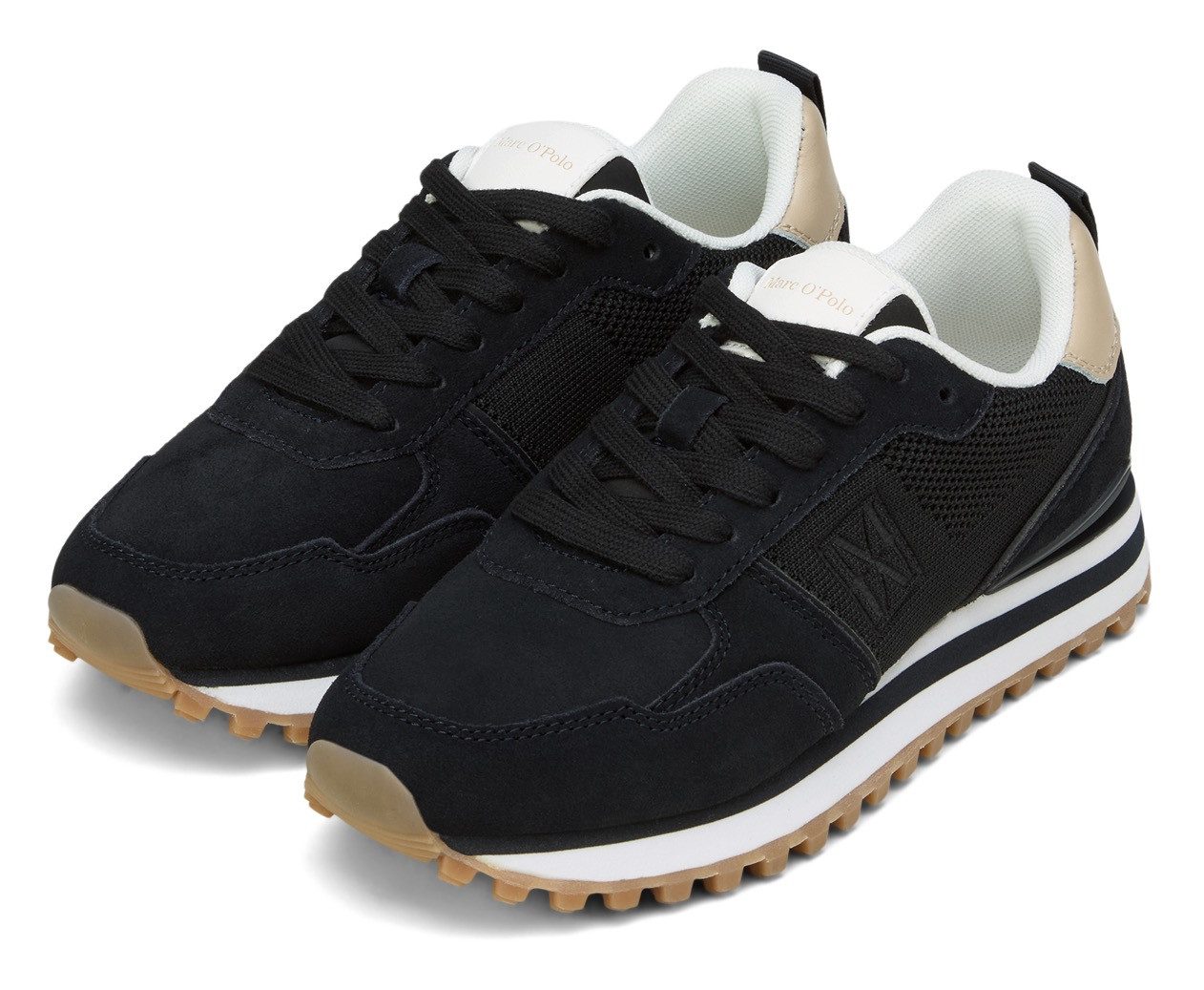 Marc O'Polo Bjorna Sneaker Schnürschuh, Halbschuh, Freizeitsneaker mit Memo günstig online kaufen