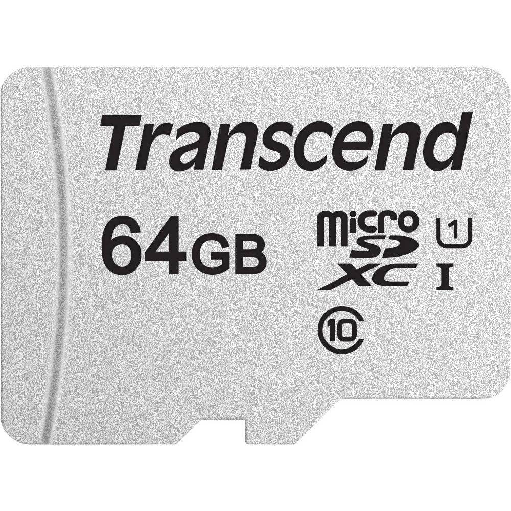 Transcend microSDXC 64GB Speicherkarte (64 GB, UHS Class 10, 100 MB/s ...