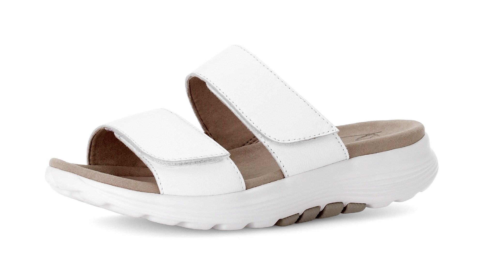 rollingsoft Pantolette Keilabsatz, Schlupfschuh, Sommerschuh in Komfortweite G (weit)