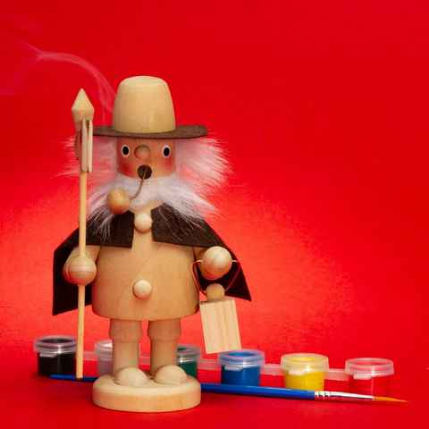 SIKORA Weihnachtsfigur RM-DIY "Do-it-yourself" Deko Räuchermännchen Figur Bastel Set