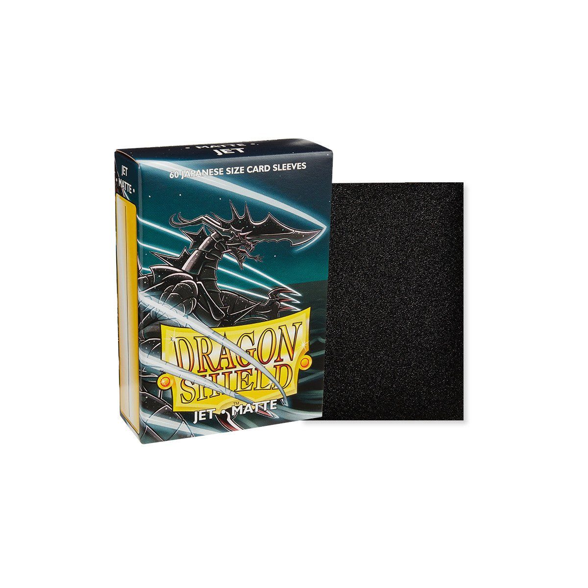 Dragon Shield Sammelkarte Japanese Size Matte Sleeves (60), Jet