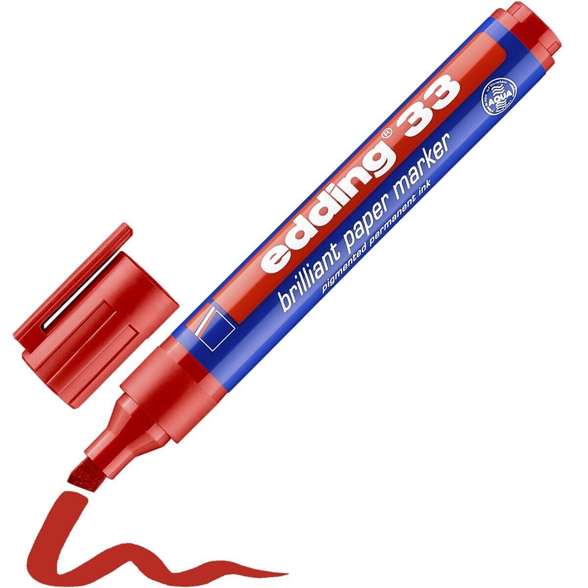 edding Permanentmarker 33, (1-tlg), für den medizinischen Bereich geeignet