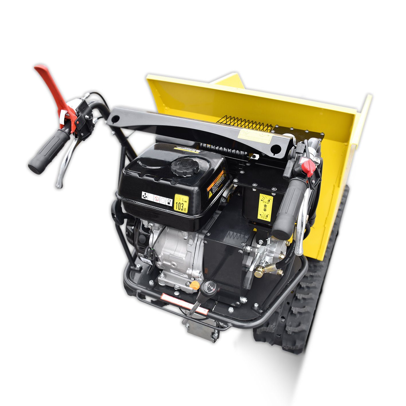 BAMATO Motorschubkarre MTR-500H, 215 l, 1-tlg., Minidumper, Raupendumper, Dumper