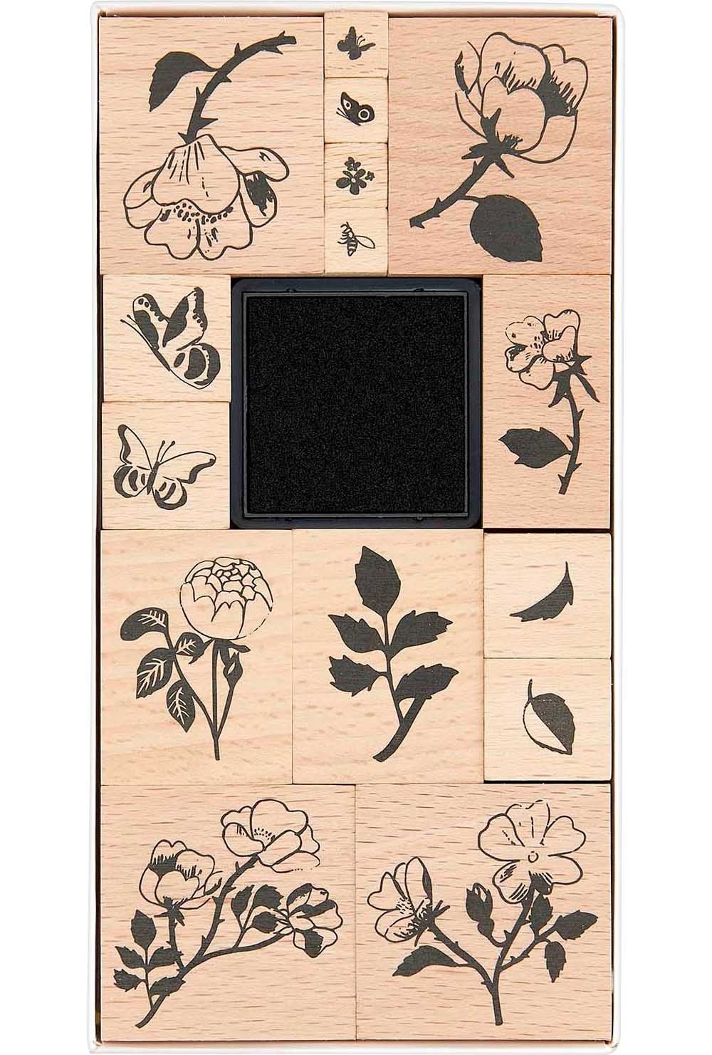 Rico Design Марки XL Set 'La Vie En Rose', 16 Teile