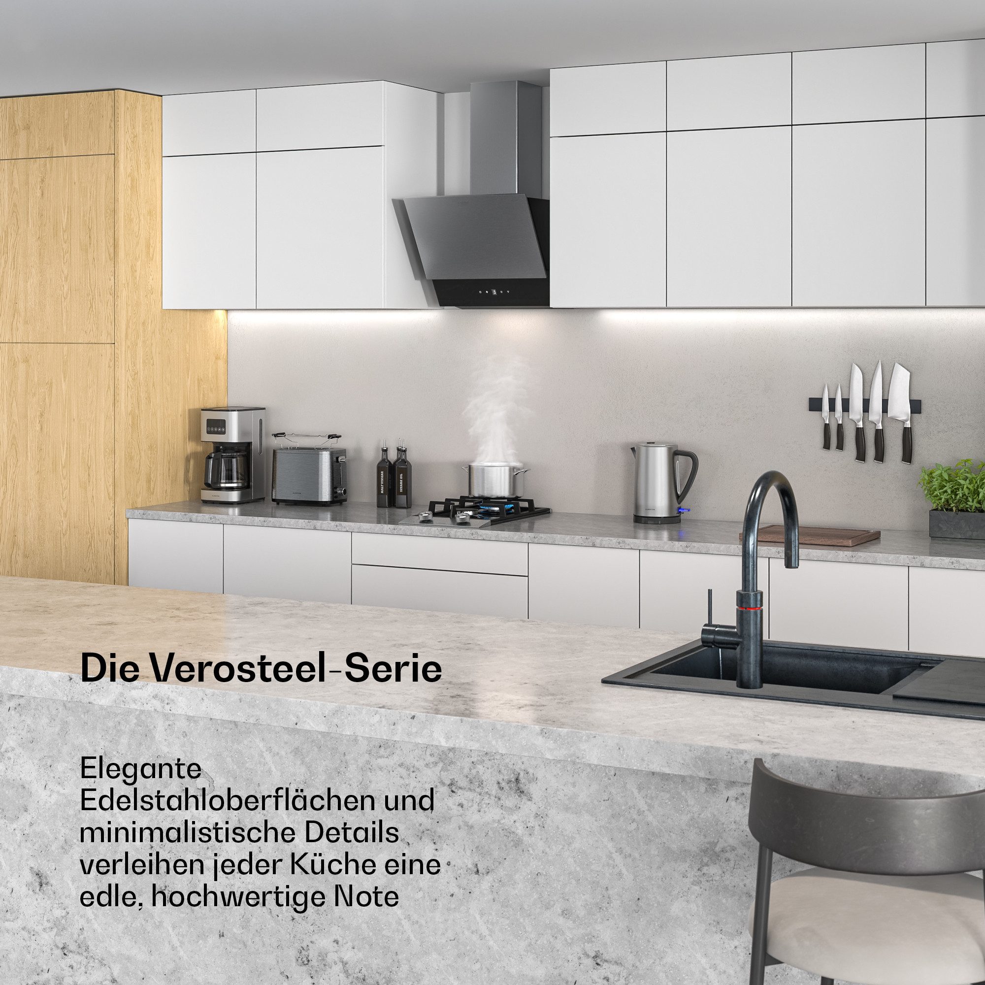 Klarstein Kaffeemaschine mit Mahlwerk
