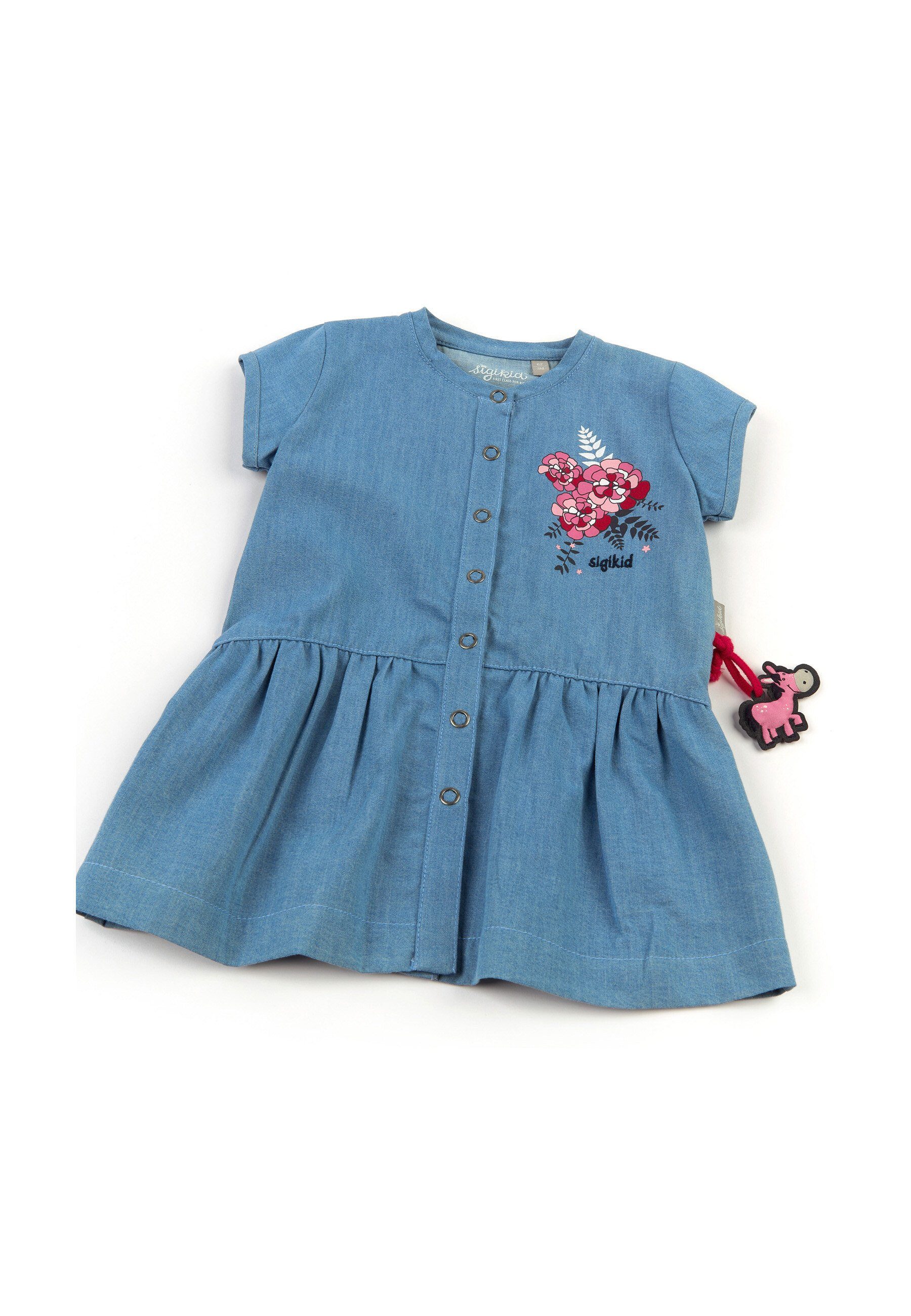 Baby Sommerkleid, Sommerkleid (1-tlg) Kleid kurzarm Sigikid