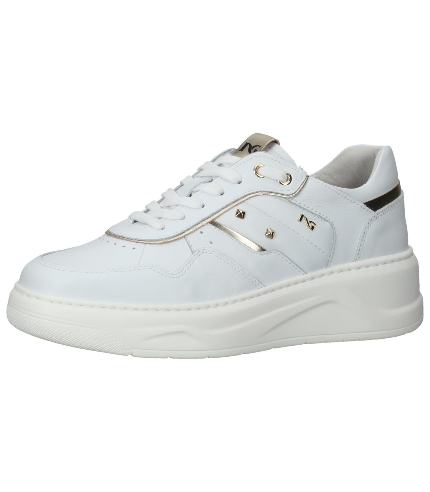 Nero Giardini Damen Sneaker Aus Leder - Italienische Qualitätsschuhe