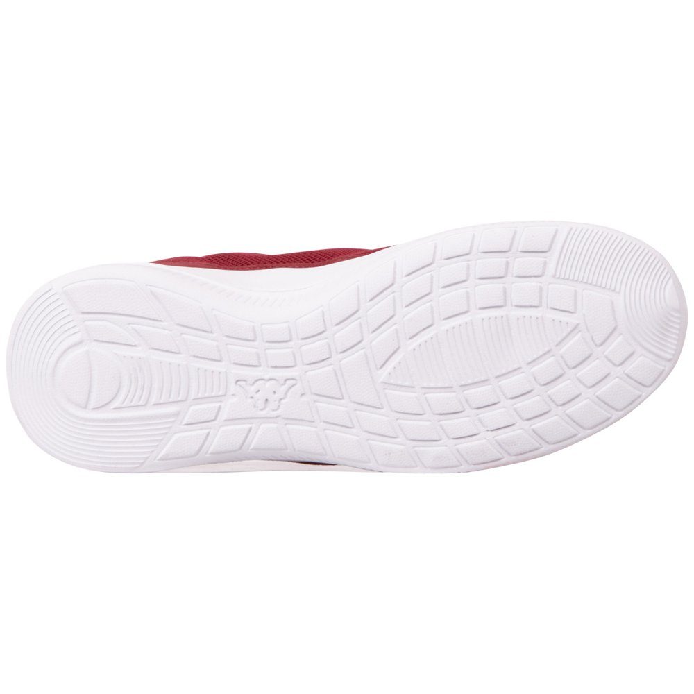 Kappa Sneaker - red-white Kindergrößen auch in dark erhältlich