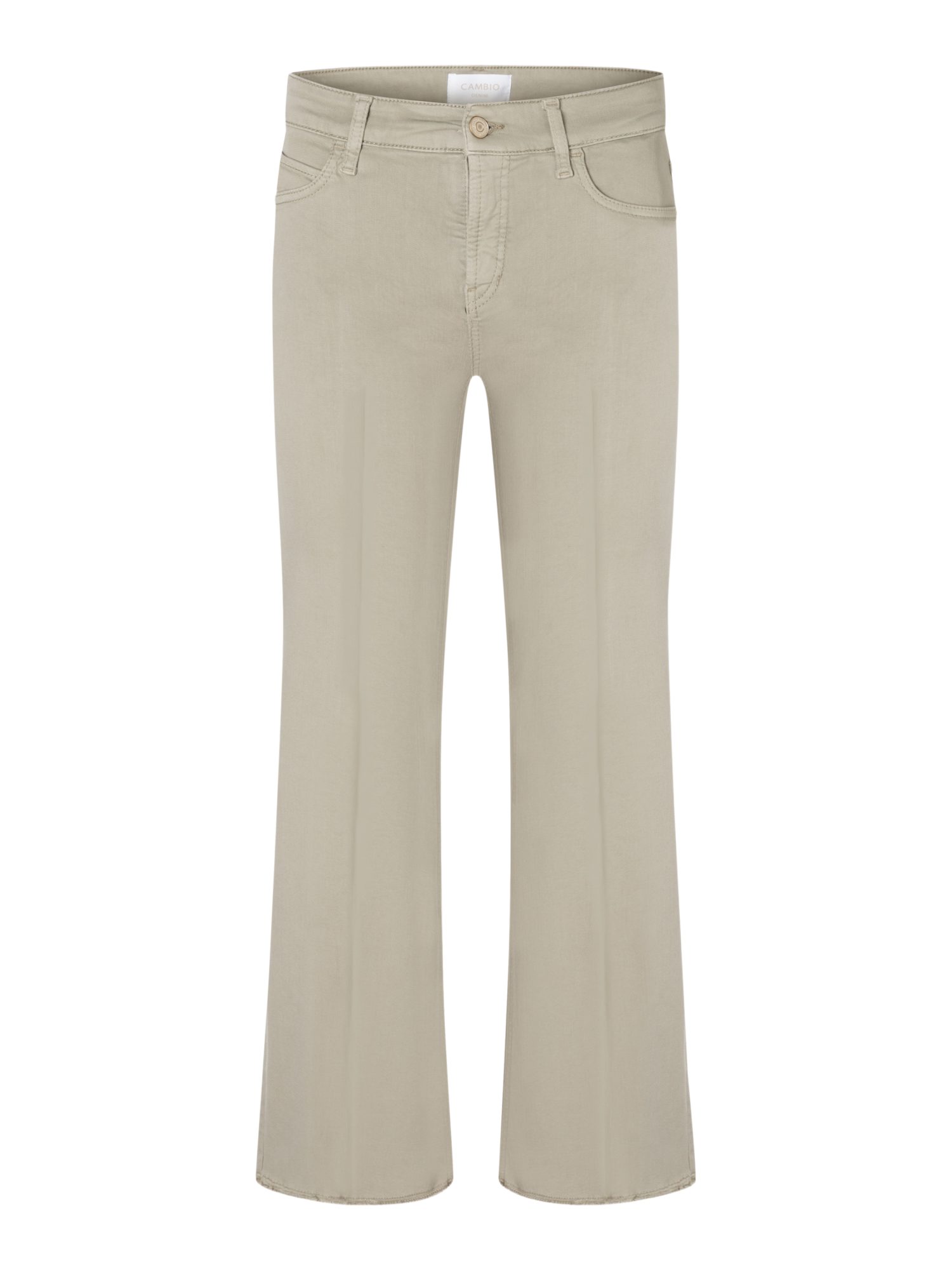 Cambio Stretch-Hose natur,Casual,Baumwolle,Unifarben,Regular Fit,Mittel