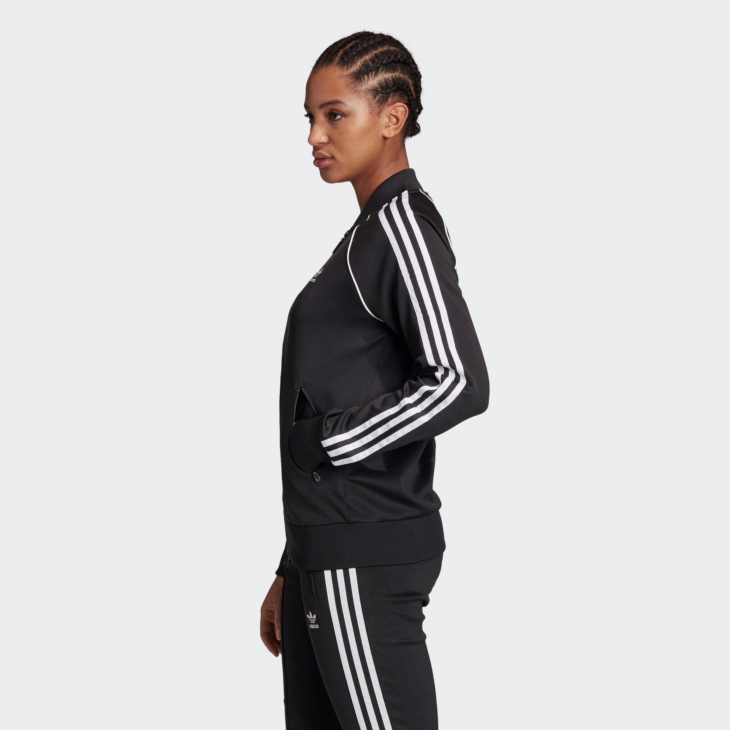 BLACK/WHITE ORIGINALS Trainingsjacke adidas Originals SST