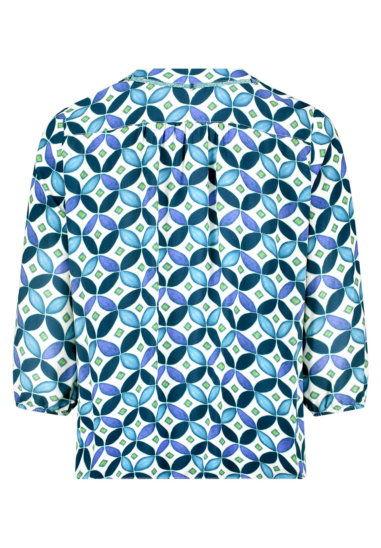 Cartoon Shirtbluse Damen mit Schnürung