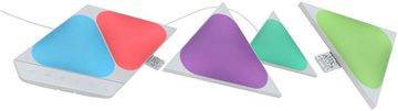 nanoleaf LED Panel Shapes Triangles Mini, Dimmfunktion, LED fest integriert, Farbwechsler