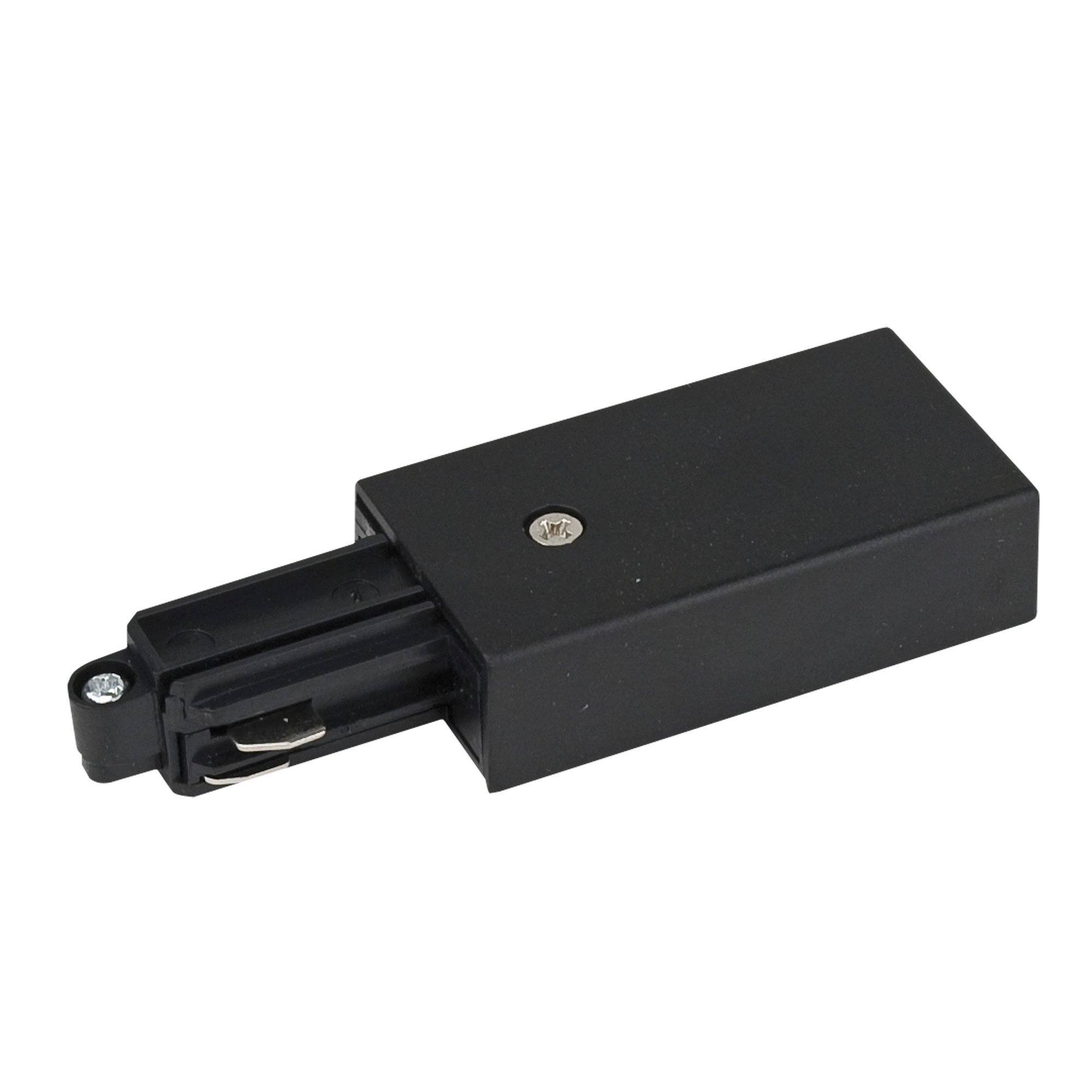 Stromschienensystem Artecta 1-Phase Feed-In Connector Schwarz (RAL9004)
