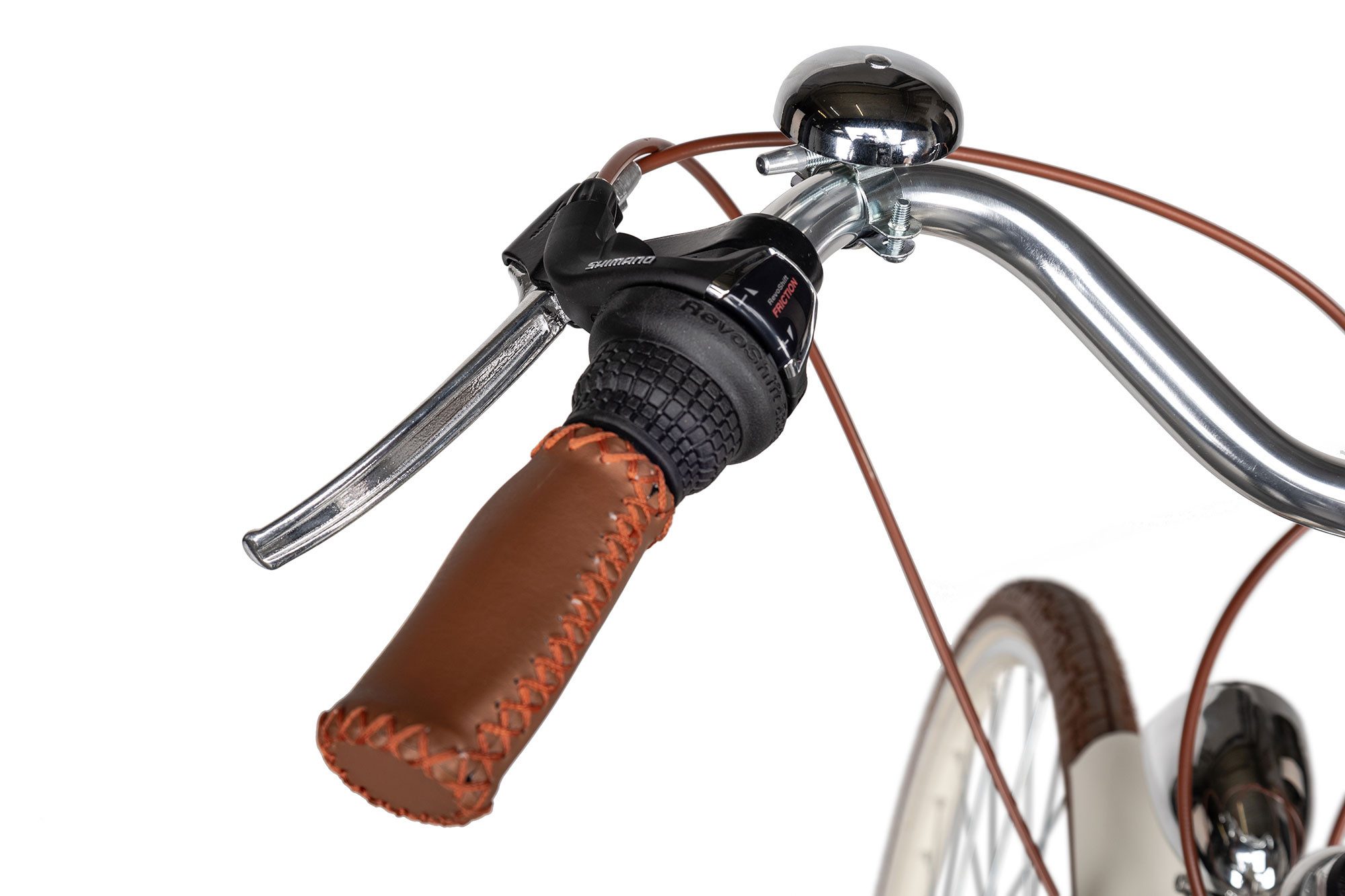 Chirp Fahrradklingel Classic Glocke, silber