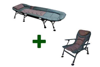 MK Angelsport Angelliege MK 5 Seasons 8leg Bedchair + Pro Carp Chair