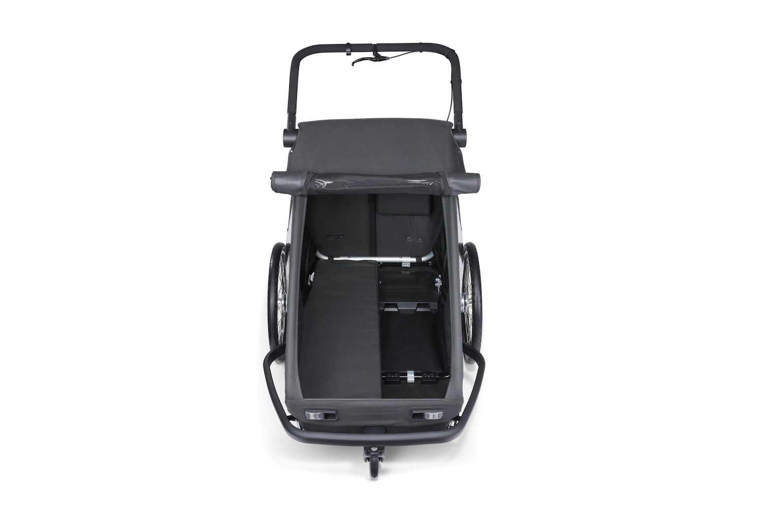 Croozer Fahrradkinderanhänger Yuuna Hunde Matte beidseitig nutzbar, Passt perfekt auf die robuste Yuuna Transportplatte