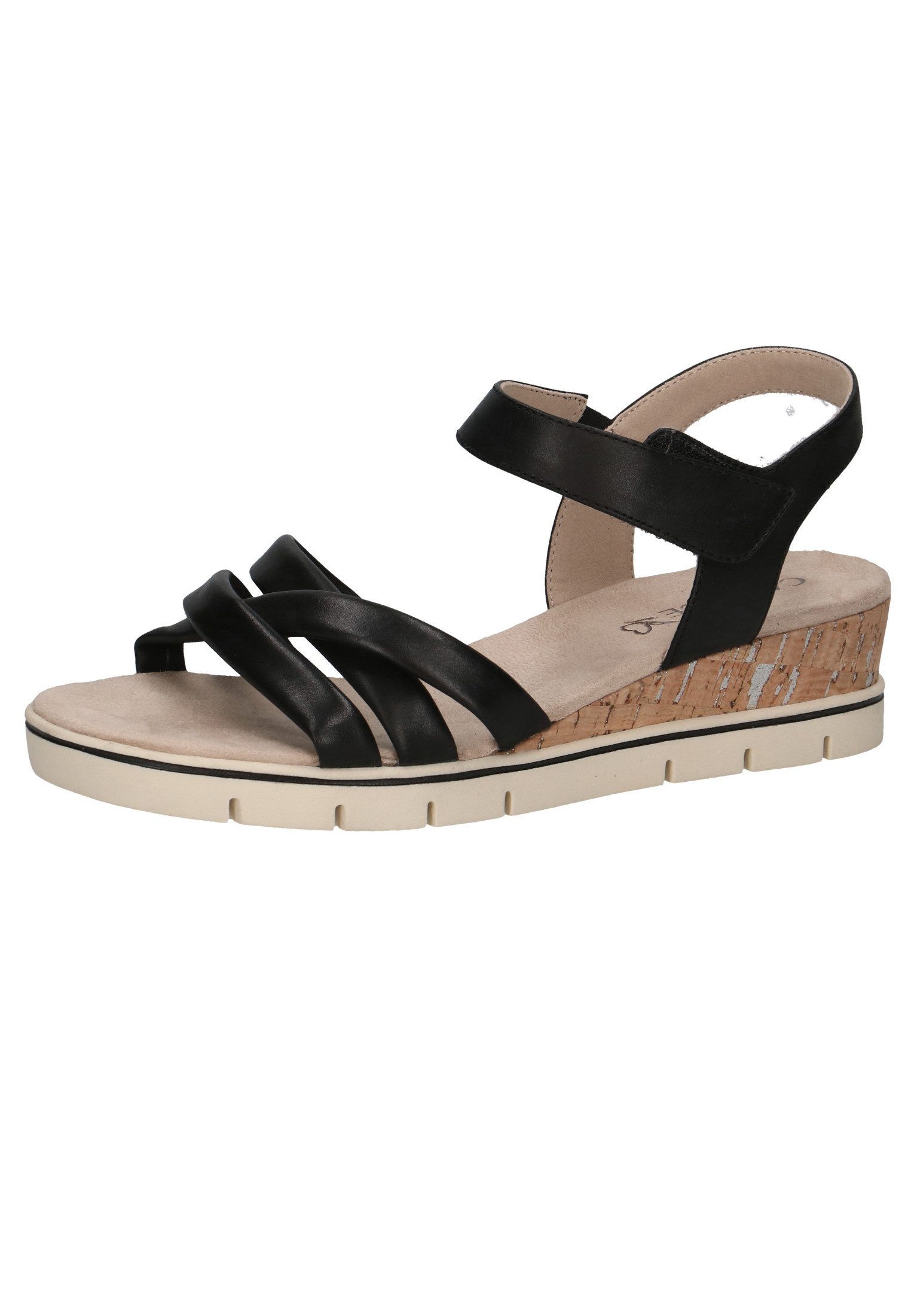 Caprice 9-28709-42 022 Black Nappa Sandale