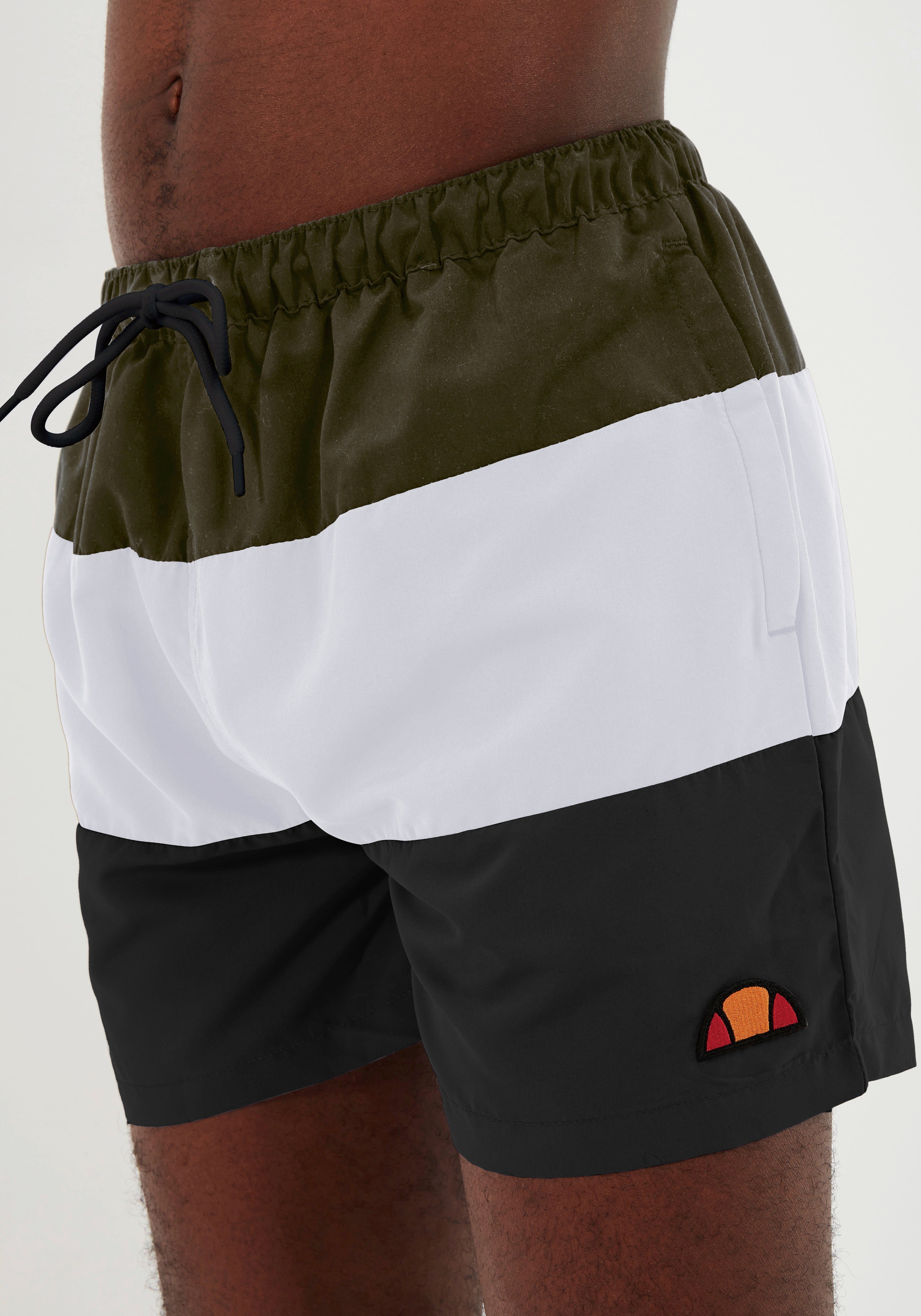 Ellesse Badehose khaki/schwarz SWIM CIELO SHORTS