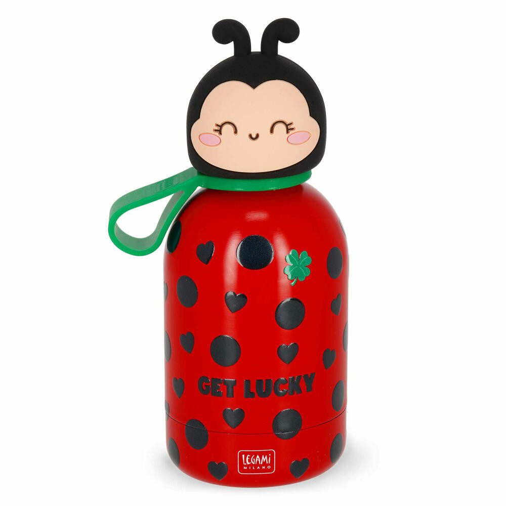 Legami Isolierflasche Hot&Cold BFF Kids Ladybug 310 ml
